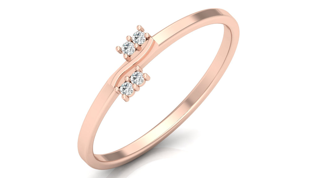 0.03 Ct Round Diamond Ring