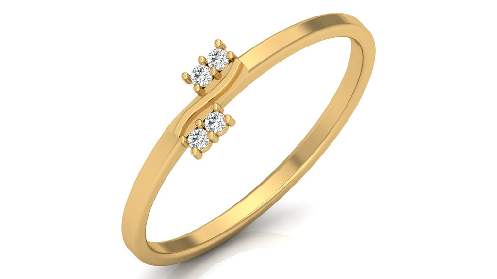 0.03 Ct Round Diamond Ring