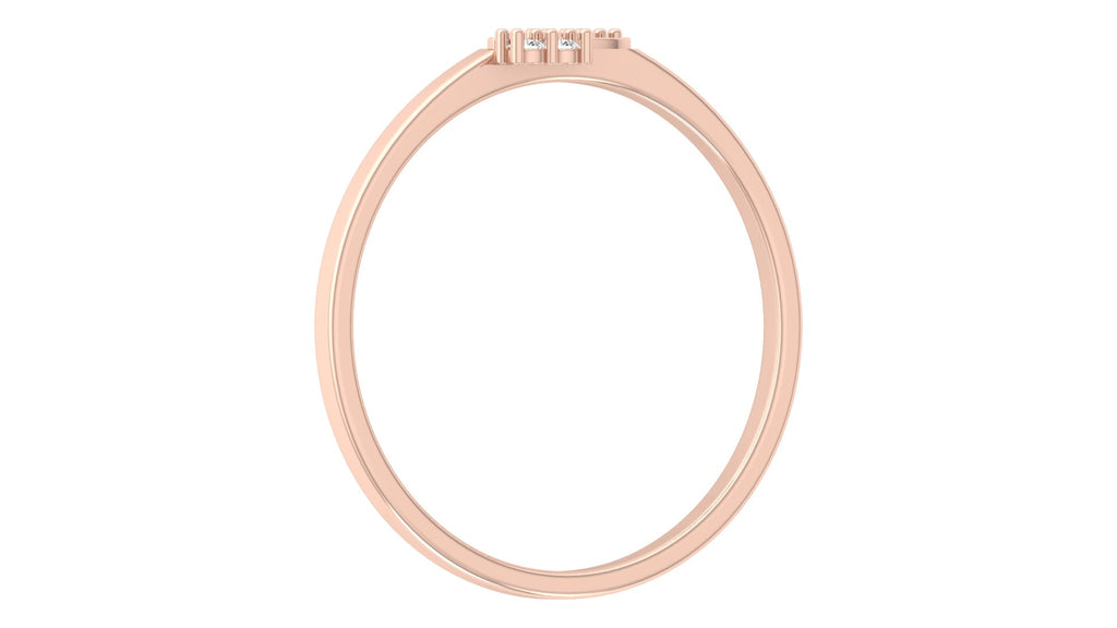 0.03 Ct Round Diamond Ring