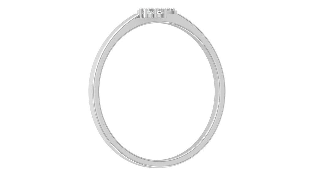 0.03 Ct Round Diamond Ring