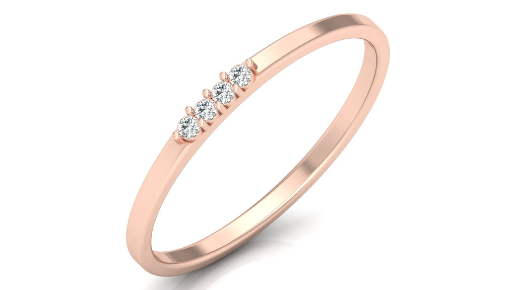 0.03 Ct Round diamond Ring