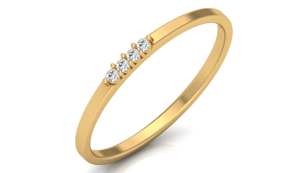 0.03 Ct Round diamond Ring