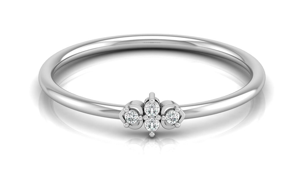 0.03 Ct Round Diamond Ring