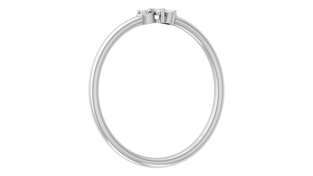 0.03 Ct Round Diamond Ring