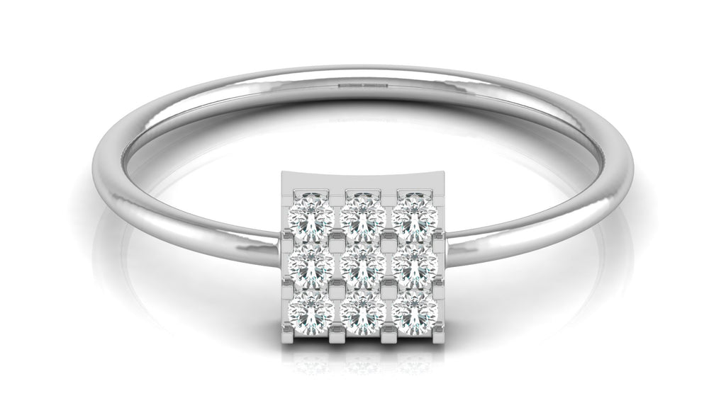0.17 Ct Round Diamond Ring