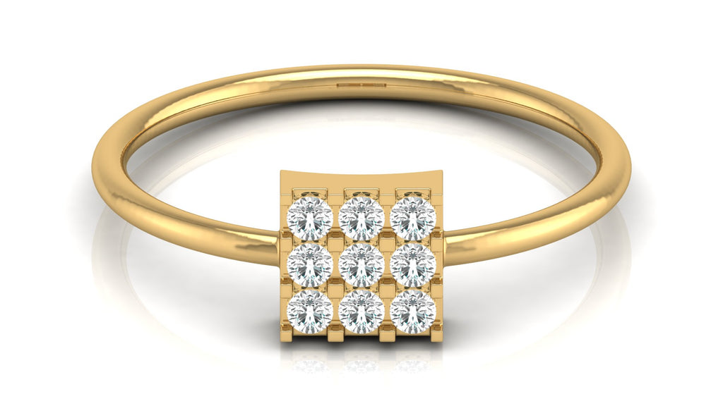 0.17 Ct Round Diamond Ring
