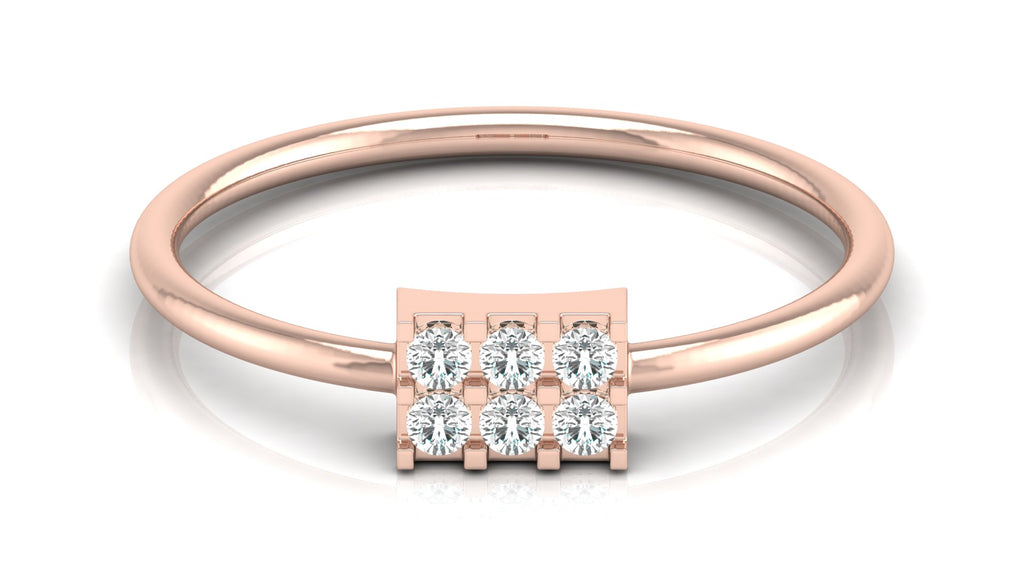 0.11 Ct Round Diamond Ring