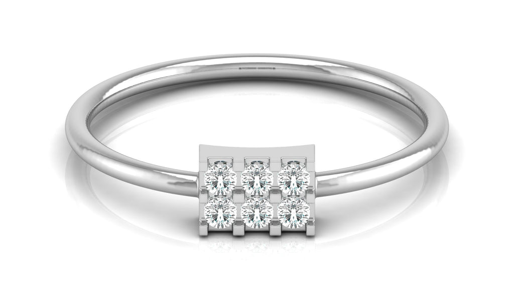 0.11 Ct Round Diamond Ring