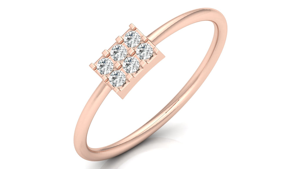 0.11 Ct Round Diamond Ring
