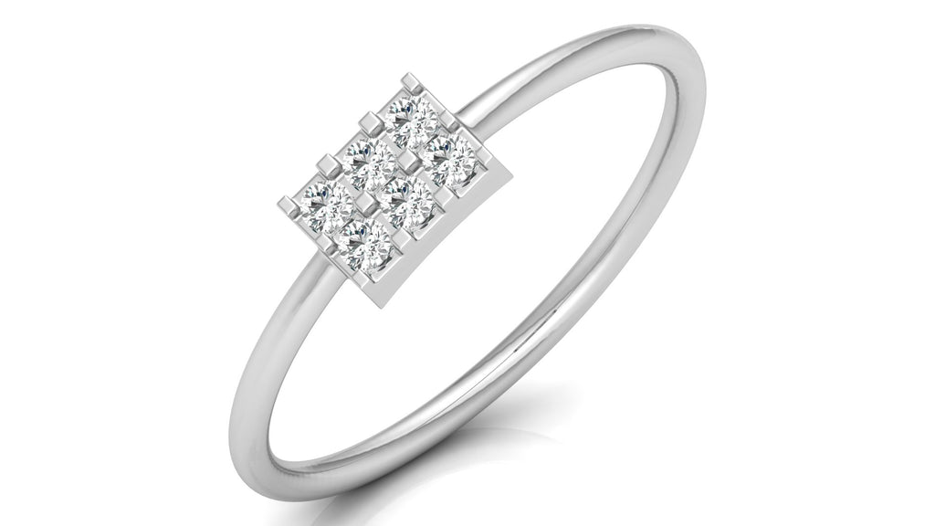0.11 Ct Round Diamond Ring