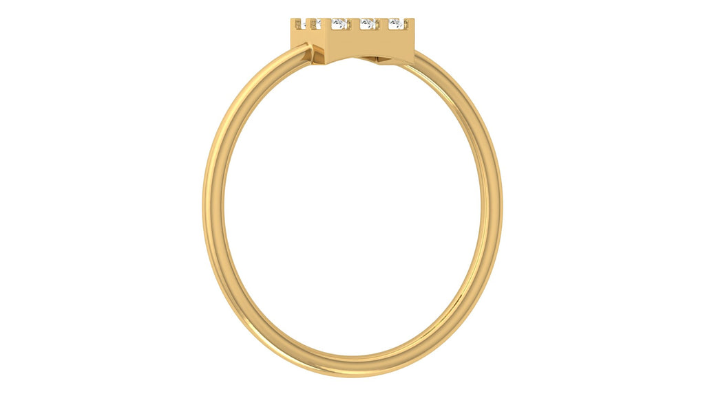0.11 Ct Round Diamond Ring