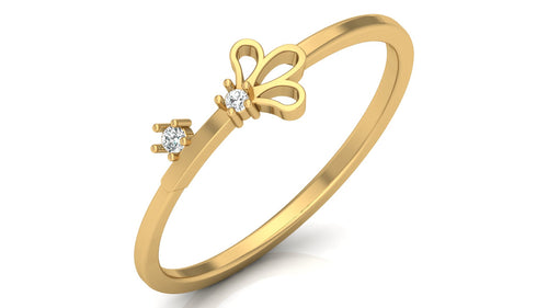 0.02 Ct Round Diamond Ring