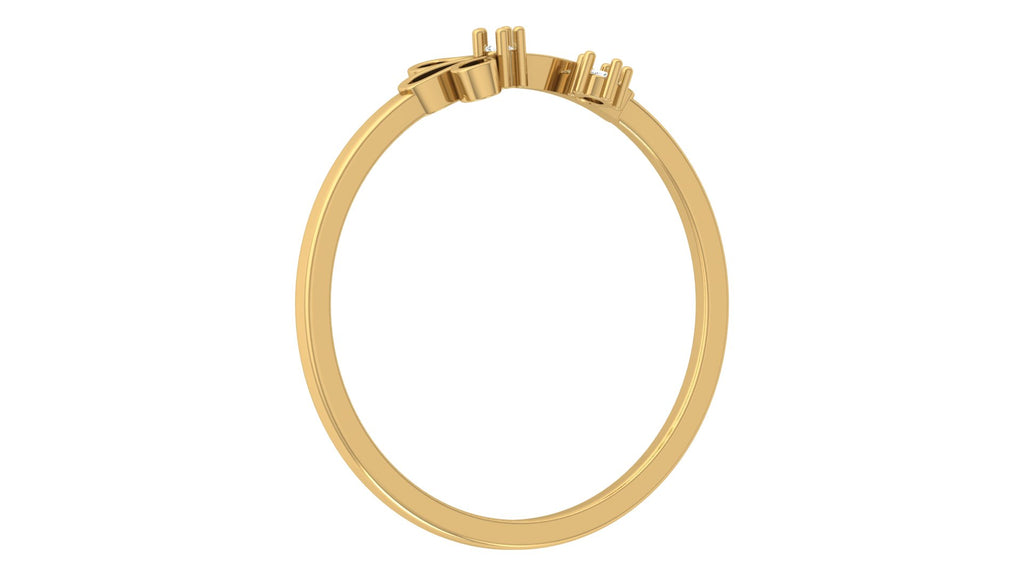 0.02 Ct Round Diamond Ring