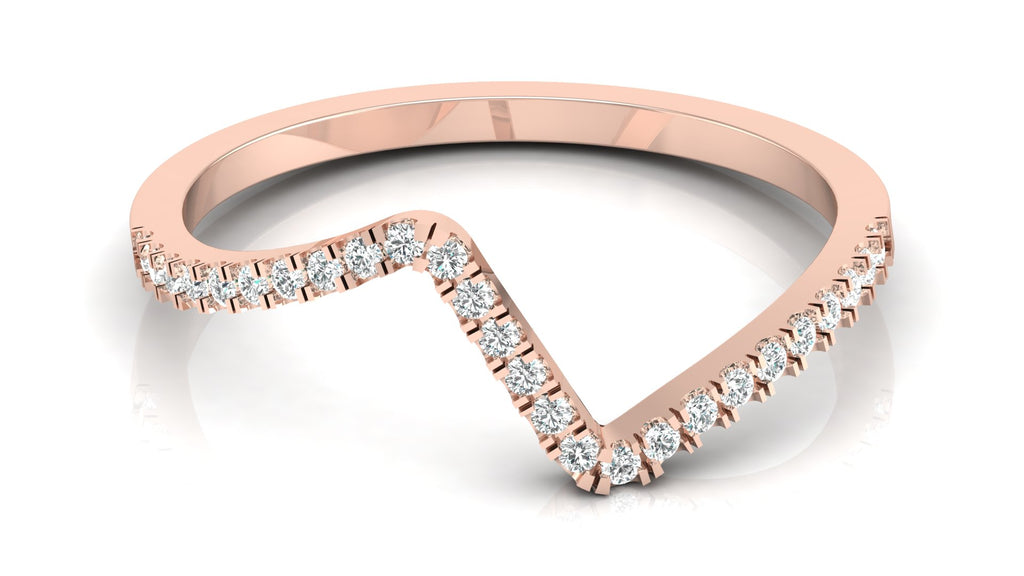 0.13 Ct Round Diamond Ring