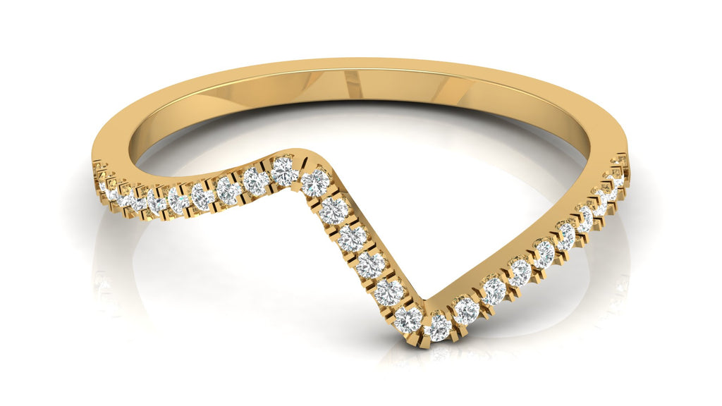 0.13 Ct Round Diamond Ring