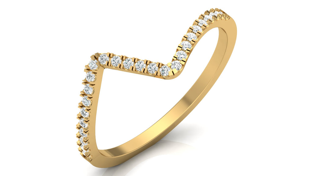 0.13 Ct Round Diamond Ring