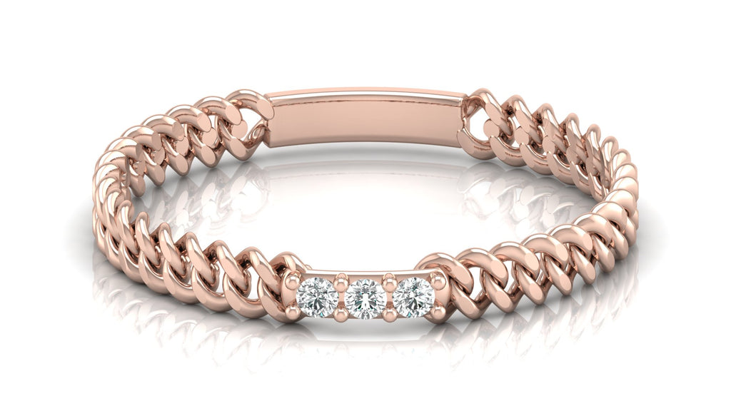 0.04 Ct Round Diamond Ring