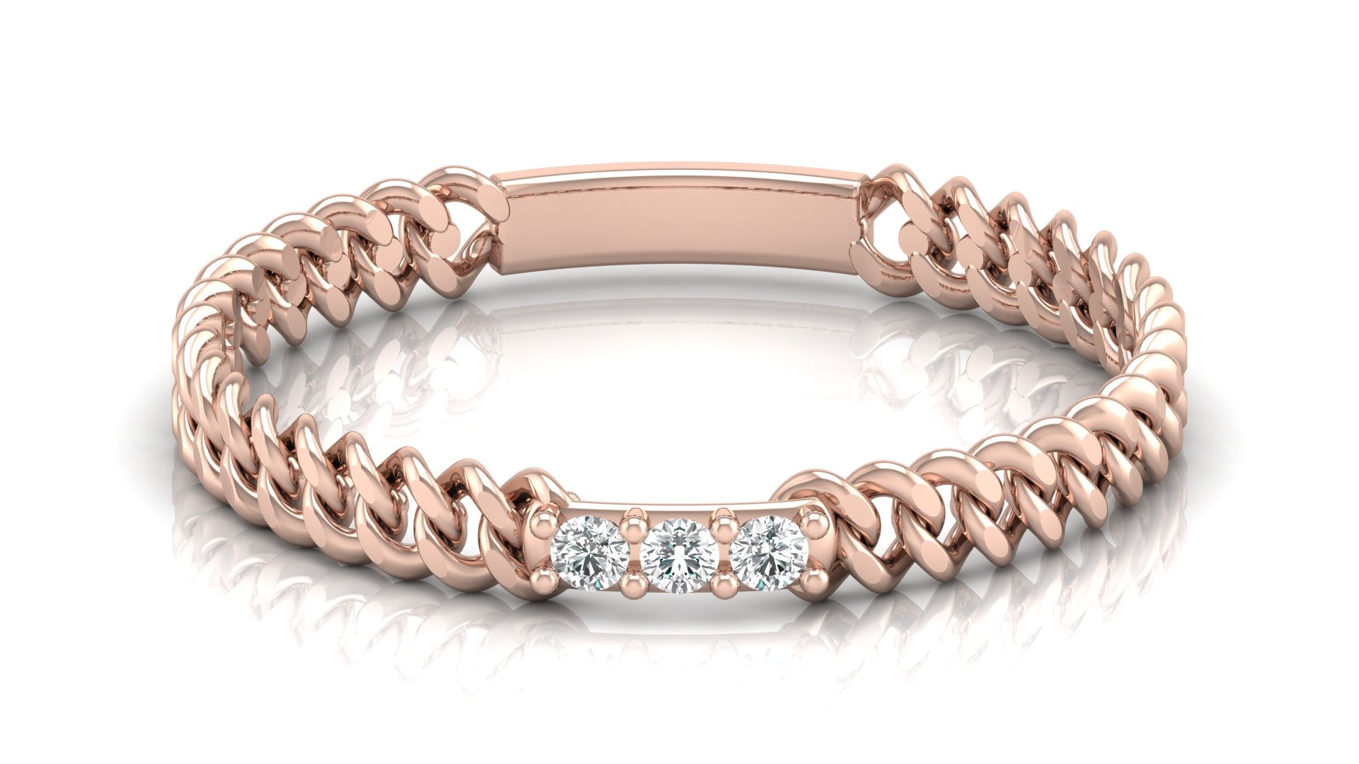 0.04 Ct Round Diamond Ring