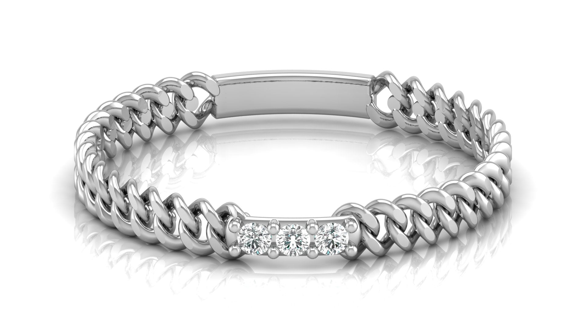 0.04 Ct Round Diamond Ring