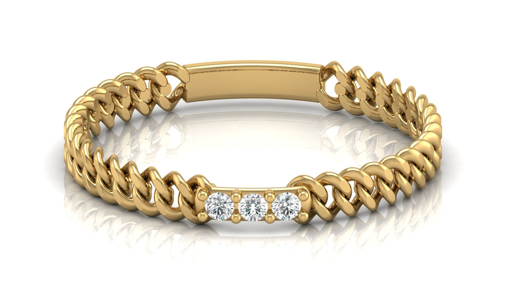 0.04 Ct Round Diamond Ring