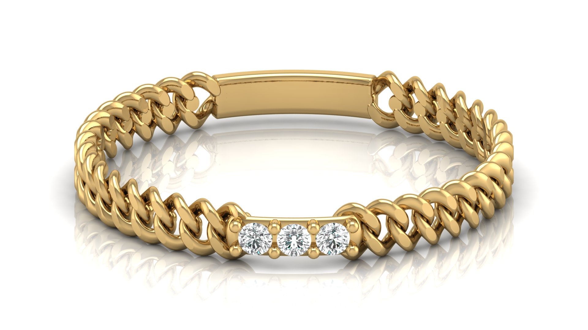 0.04 Ct Round Diamond Ring
