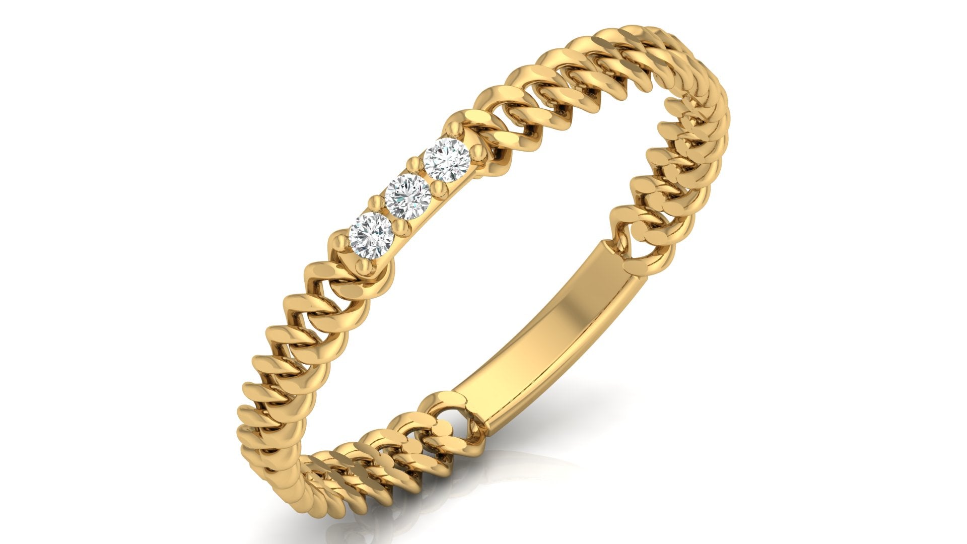 0.04 Ct Round Diamond Ring