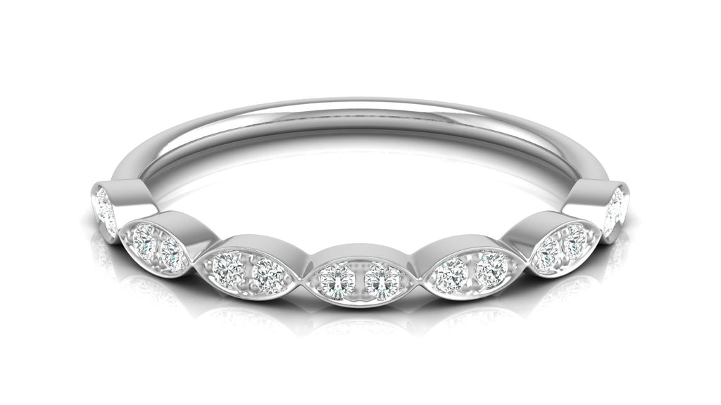 0.12 Ct Round  Diamond Ring
