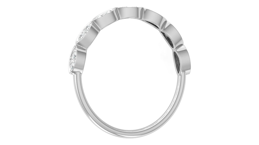 0.12 Ct Round  Diamond Ring