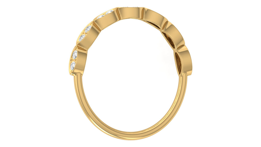 0.12 Ct Round  Diamond Ring