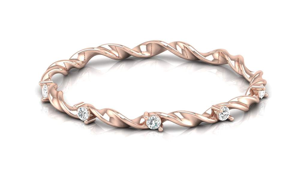 0.04 Ct Round Diamond Ring