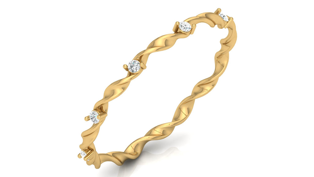 0.04 Ct Round Diamond Ring
