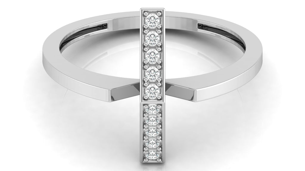 0.08 Ct Round Diamond Ring