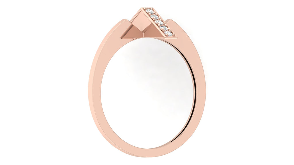 0.08 Ct Round Diamond Ring