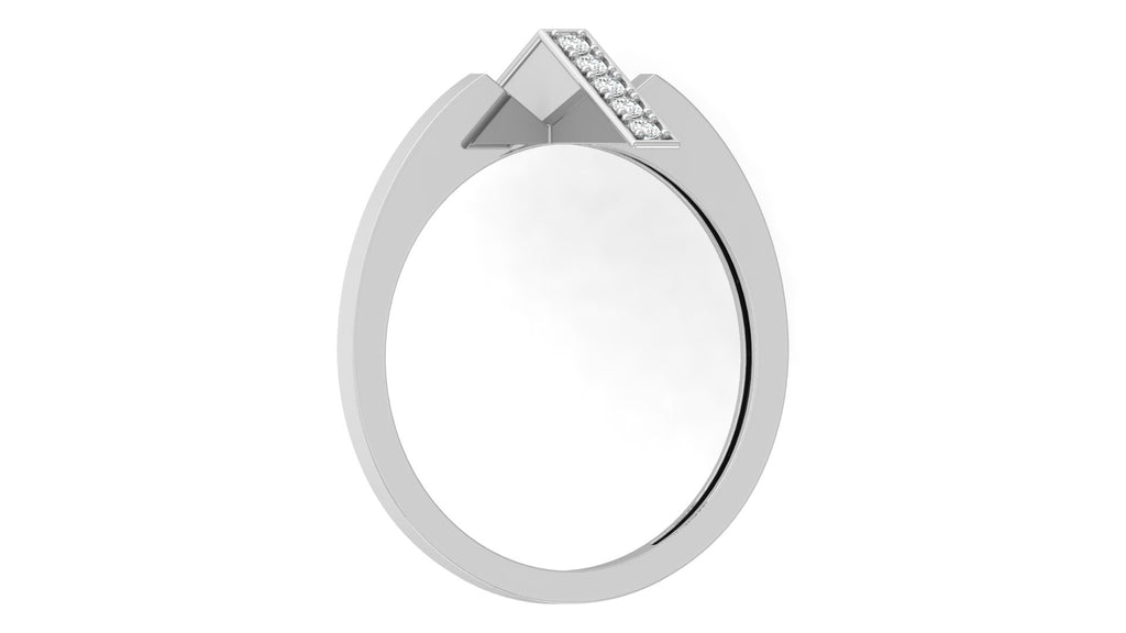 0.08 Ct Round Diamond Ring