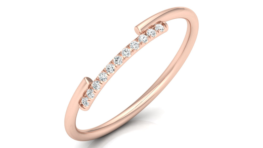 0.05 Ct Round Diamond Ring