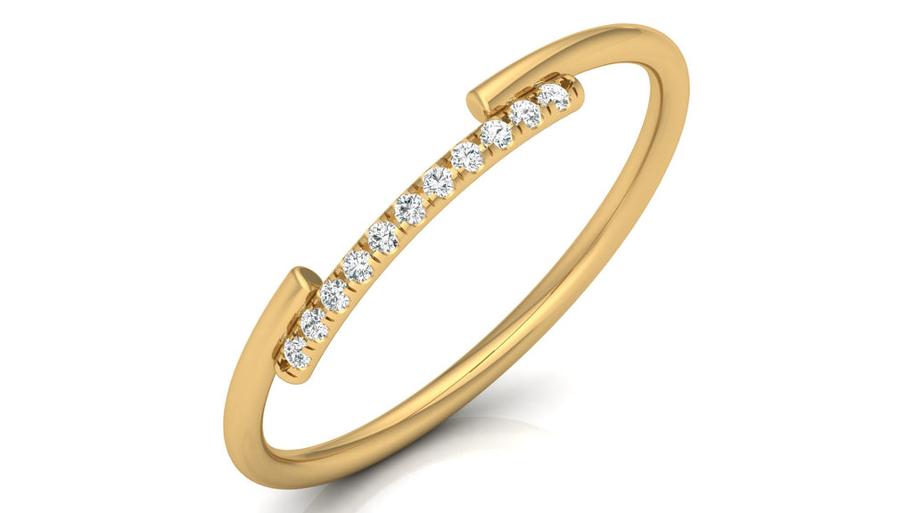 0.05 Ct Round Diamond Ring