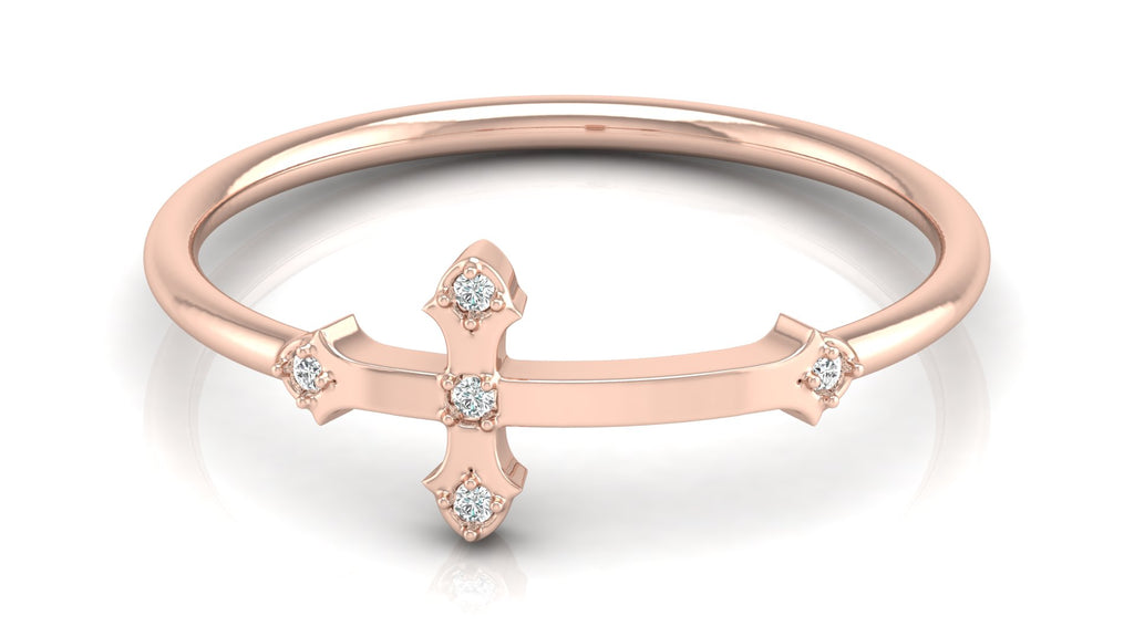0.02 Ct Round Diamond Ring