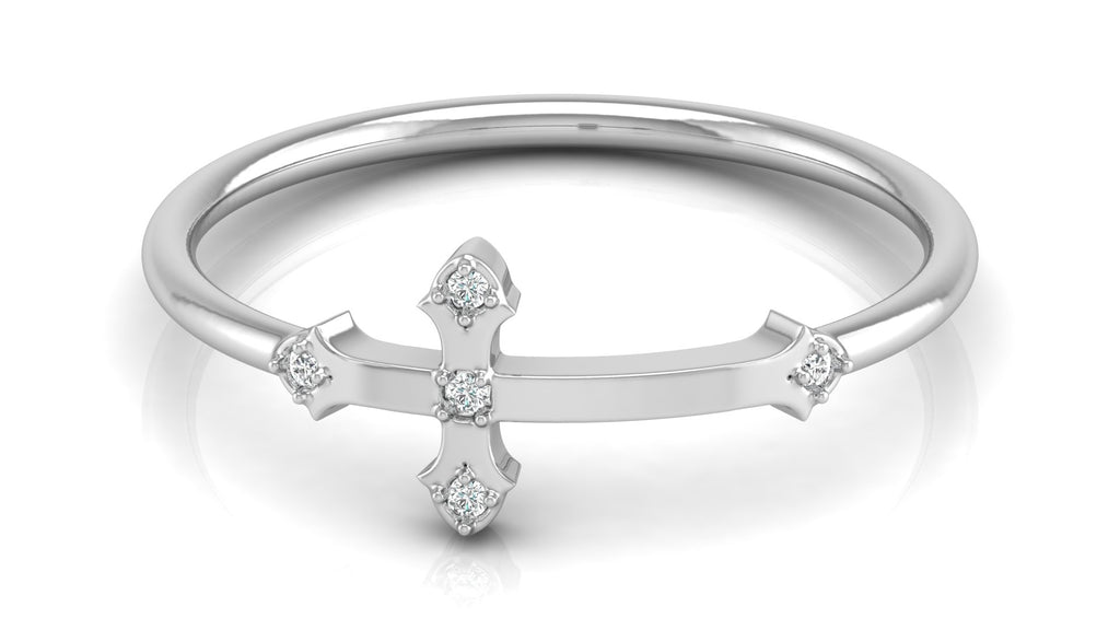 0.02 Ct Round Diamond Ring