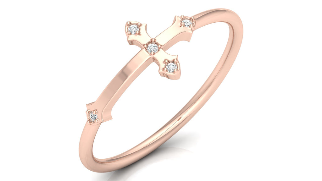0.02 Ct Round Diamond Ring