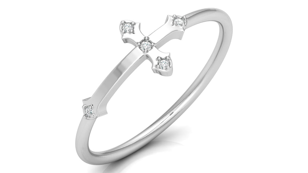 0.02 Ct Round Diamond Ring