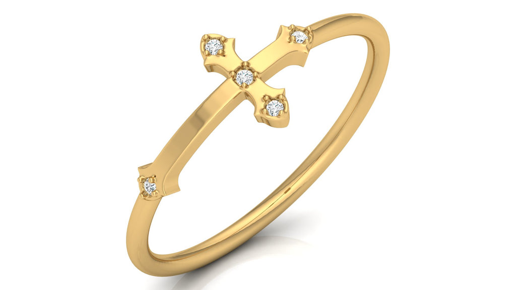 0.02 Ct Round Diamond Ring