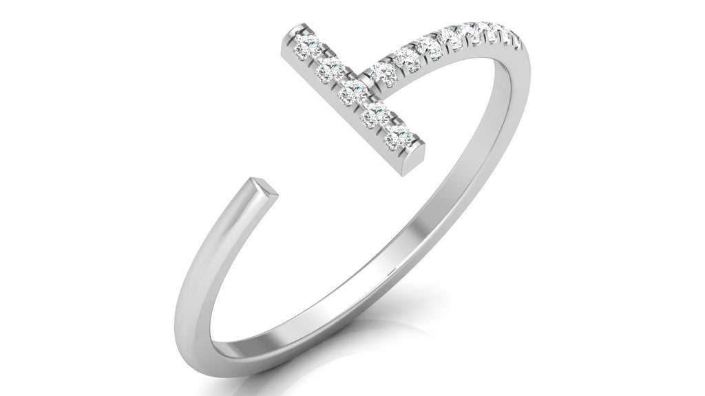 0.08 Ct Round Diamond Ring