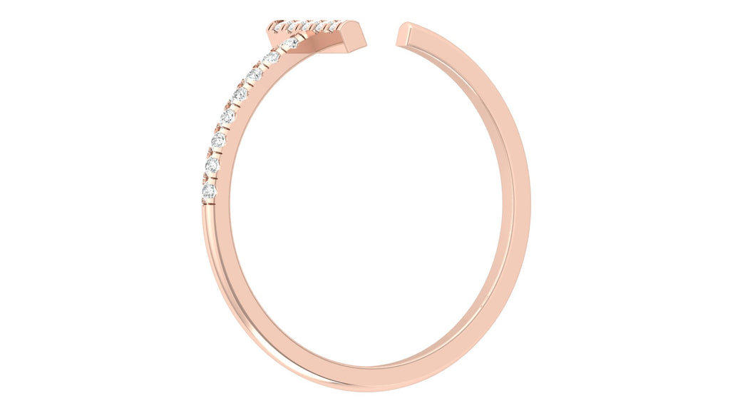0.08 Ct Round Diamond Ring