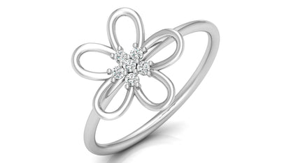 0.08 Ct Round Diamond Ring