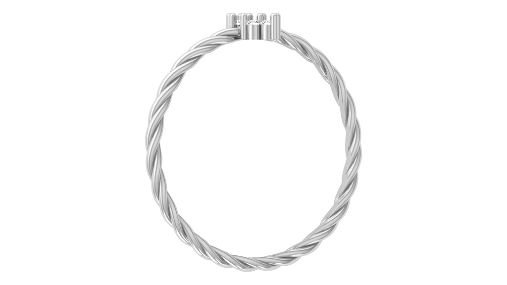 0.05 Ct Round Diamond Ring