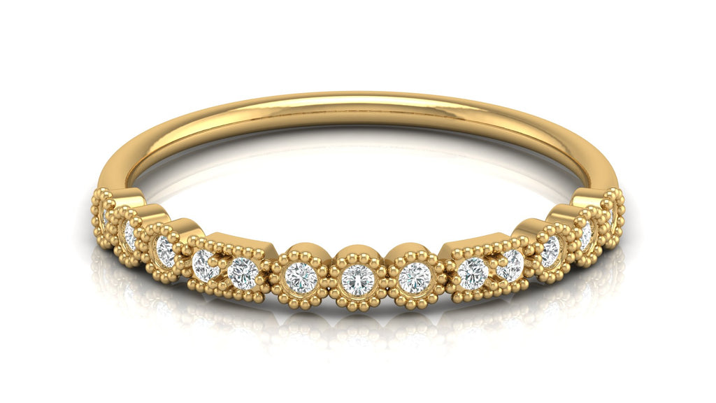 0.11 Ct Round Diamond Ring