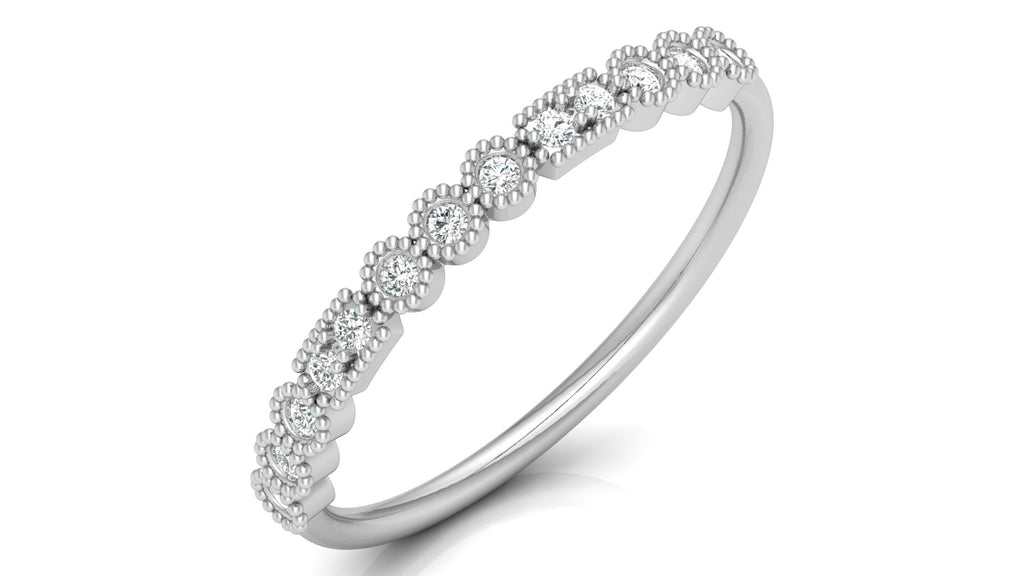 0.11 Ct Round Diamond Ring