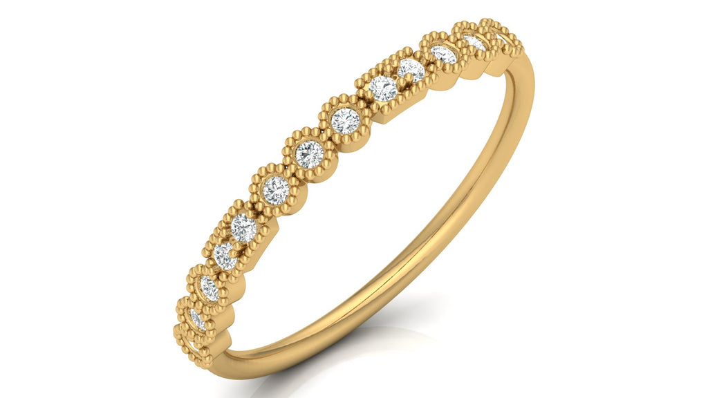 0.11 Ct Round Diamond Ring