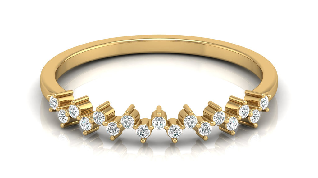 0.12 Ct Round Diamond Ring