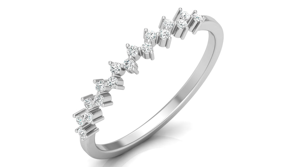 0.12 Ct Round Diamond Ring